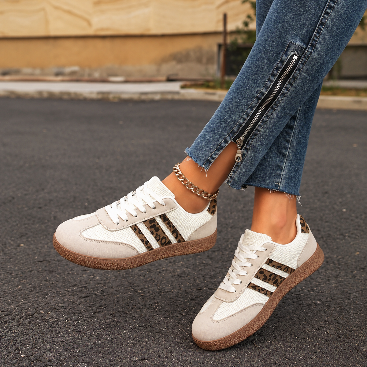 Eloria™ Savanna Leopard Sneakers