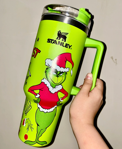 Eloria™ Grinch 40oz Tumbler