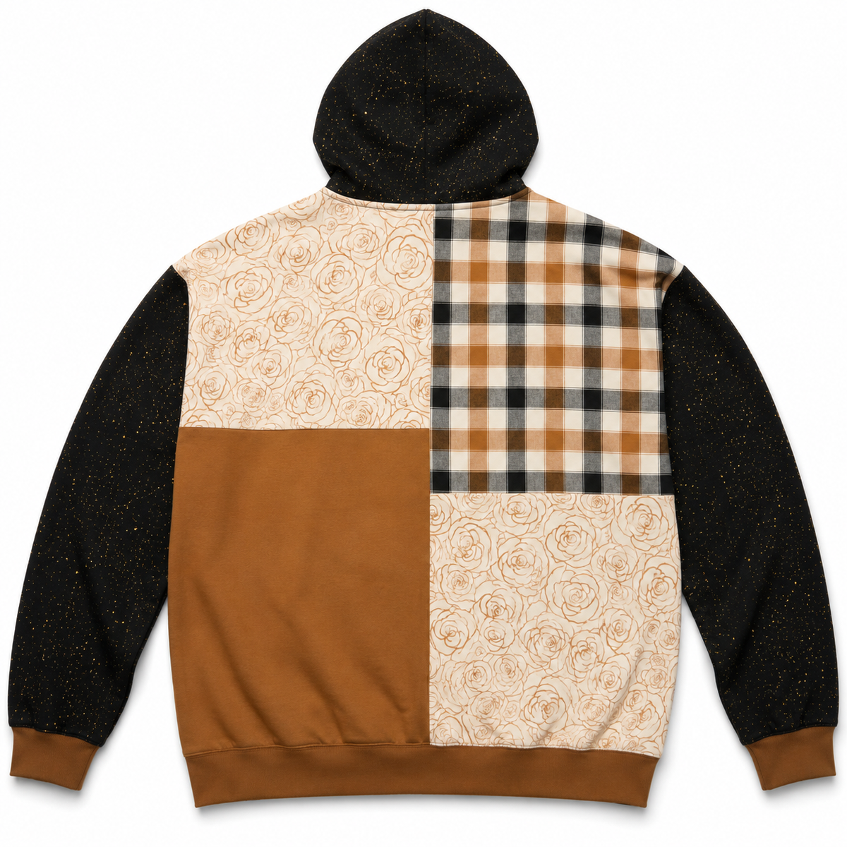 Fall Patchwork Custom Hoodie