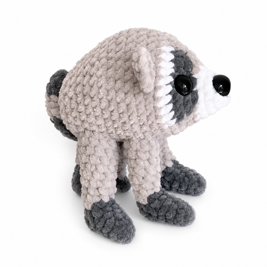 Crochet Jimothy the Racoon