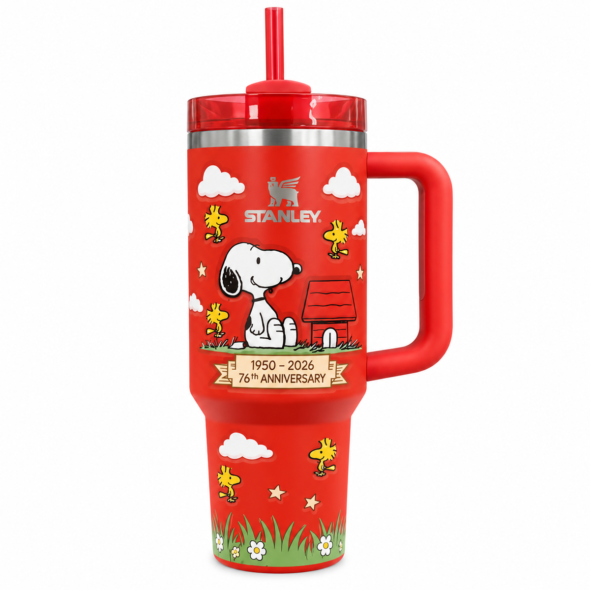Snoopy 76th Anniversary 40oz Tumbler
